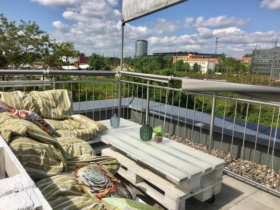 Vip Design Apartment M. Dachterrasse ドレスデン エクステリア 写真