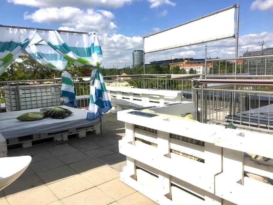Vip Design Apartment M. Dachterrasse ドレスデン エクステリア 写真
